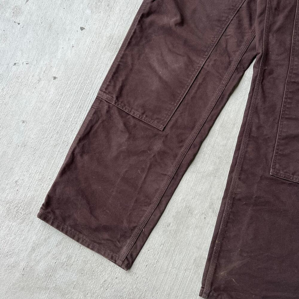 Carhartt brown double knee work wear carpenter pants - Picture 3 of 10